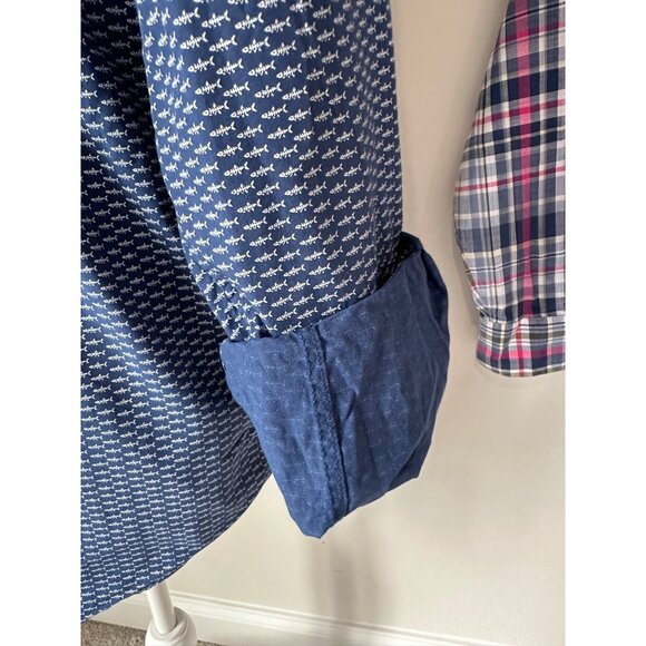 2 Vineyard Vines Shirts Mens Size XS Long Sleeve Button Down Plaid & Bonefish - Picture 3 of 16